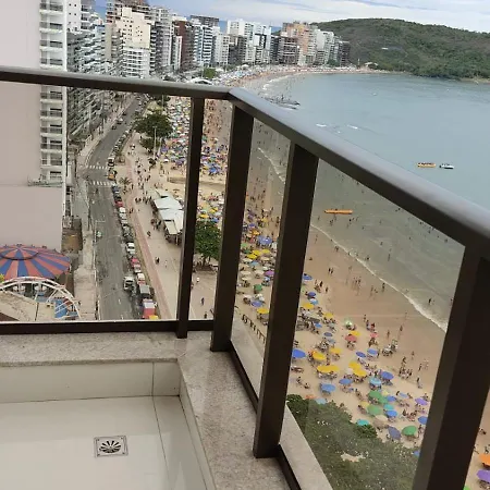 Malaga1201 Cobertura De Frente Para Praia Do Morro Guarapari Em Frente O Quiosque 19 Exterior photo